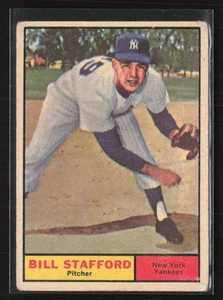 1961 Topps #213 Bill Stafford - VG/EX RC - Picture 1 of 2