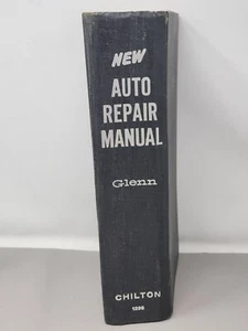 Glenns New Auto Repair Manual Hardcover By Harold T. Glenn Chilton Books 1295 - Picture 1 of 16