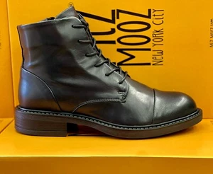 Miz Mooz Women's Mystery Black Leather Boots Shoes Made in Portugal - Picture 1 of 7