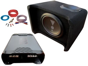 JBL Club 1700 Watt Basspaket Subwoofer Verstärker Set Kabelset Komplettset - Bild 1 von 12