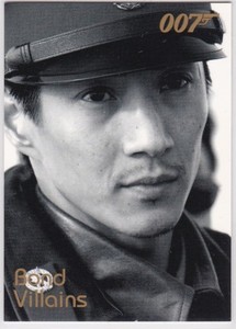 JAMES BOND IN MOTION VILLAINS F51 WILL YUN LEE AS COLONEL MOON DIE ANOTHER DAY