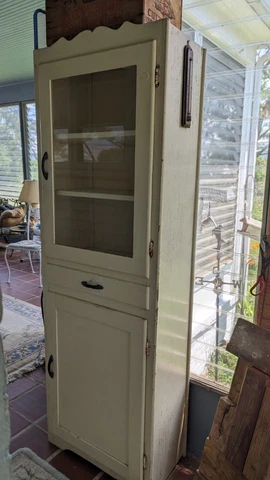 Vintage Hoosier Style Cabinet Cover