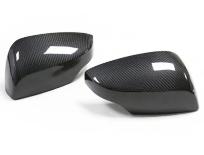 Cubierta de espejo retrovisor lateral de fibra de carbono real apta para SUBARU WRX STI 2015-2020 Foto 1 de 4