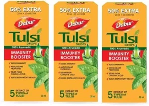 Tulsi Drops Immunity Booster (Pack of 3) 30 ml each - Picture 1 of 3