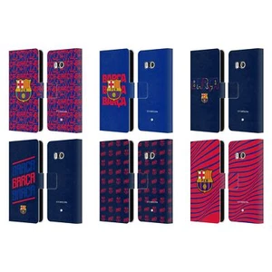 OFFICIAL FC BARCELONA GRAPHICS LEATHER BOOK WALLET CASE COVER FOR HTC PHONES 1 - Picture 1 of 7
