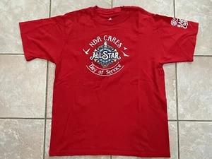 VINTAGE 2008 NBA All Star Game Day of Service T Shirt M Adidas New Orleans RARE - Picture 1 of 6