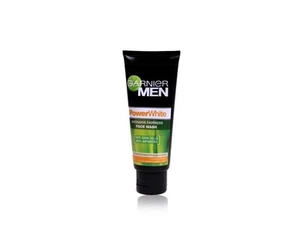 1X100 GRAM OF NEW GARNIER MEN POWERWHITE FACE WASH WITH FREE WORLDWIDE SHIPPING - Picture 1 of 1