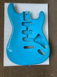 STRATOCASTER BODY LIGHTWEIGHT FULL THICKNESS OKOUME 1.3kg 46mm thick - Picture 1 of 17