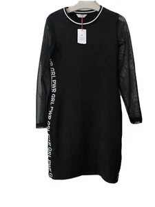 BNWT Candy Couture Size 10-11 Years Girls Black Jumper Dress - Picture 1 of 7