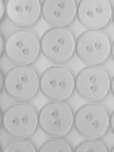 BOTÓN DE RESPALDO TALLA 24L- 5/8", ACABADO CRISTALINO BRILLANTE, SIN COLOR, 1 DOCENA - Imagen 1 de 1