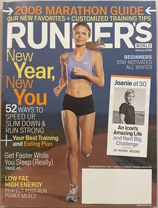 2008 Runner’s World January                     Joan Benoit Samuelson, Ryan Shay - Picture 1 of 24
