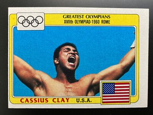 1983 Topps Greatest Olympians #92 Cassius Clay / Muhammad Ali