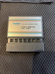 Vintage Tandy FD 501 Color Computer Disk Drive Cartridge - HL26 - Picture 1 of 2