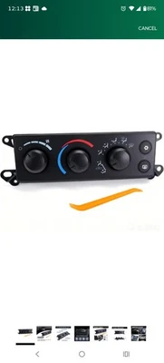 Front A/C Heater Climate Control Module For 2006-2008 Dodge Ram 1500 2500 3500 Foto 1 de 4