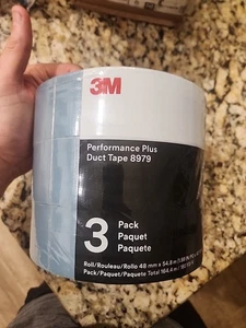 3M Performance Plus 8979 Duct Tape Heavy Duty, Slate Blue (3 Rolls) Free Ship - Picture 1 of 3