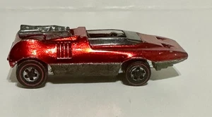 1969 Hot Wheels Redline, Peeping Bomb Red W/Black Interior All Original - Picture 1 of 6