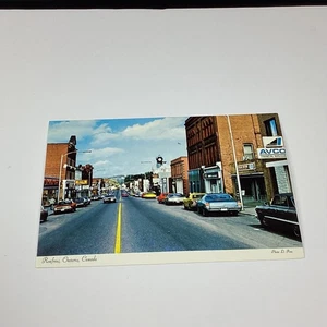 Renfrew Ontario Canada Main Street Vintage Lithograph Postcard - Picture 1 of 2