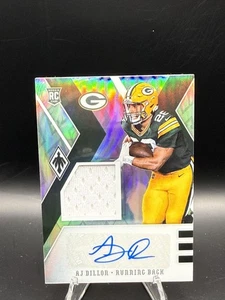 2020 Panini Phoenix #RJA-AJ AJ Dillon RPS Rookie Auto Jersey #/199 - Bild 1 von 2
