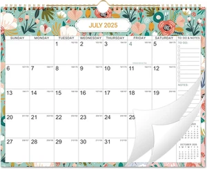 Calendar 2025-2026, 18 Months Wall Calendar from July 2025 to December 2026, - Picture 1 of 7