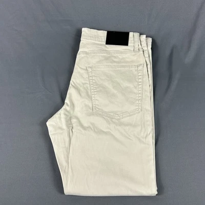 Pantalones Lucky Brand 223 rectos 33 x 30 Moonstruck beige algodón spandex precio de venta sugerido por el fabricante 99 USD Foto 1 de 4