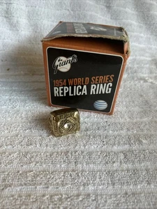 SF Giants 1954 World Series Champions Replica Ring SGA San Francisco - Picture 1 of 6