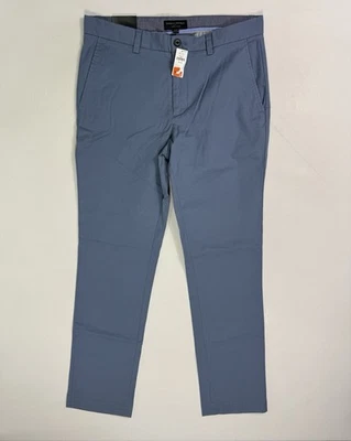 Pantalones chinos elásticos Banana Republic Aiden para hombre 33x32 (34x31) nuevos con etiquetas azules calce ajustado Foto 1 de 4