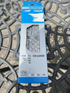 Shimano CN-LG500 Link Glide HG-X 11 Speed Bike Chain 138 Links With Quick Link - Picture 1 of 1