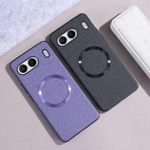 For OnePlus Nord 4 Luxury Hybrid Leather Soft Bumper Magnetic Back Case Cover - Picture 1 of 18