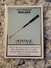 2023 Heritage Auctions NSCC PROMO card feat "93-95 Michael Jordan Game Used Bat"