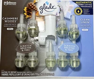 Glade Cashmere Woods and Clean Linen PlugIns Scented Oil - Picture 1 of 1
