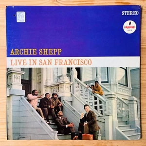 Archie Shepp Live In San Francisco 12" Vinyl LP 1968 Reissue Impulse! / ABC - Picture 1 of 3