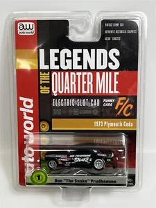 Plymouth Cuda 1973 Don'T The Serpent Prudhomme Echelle Ho Auto World SC376-1 - Photo 1 sur 7