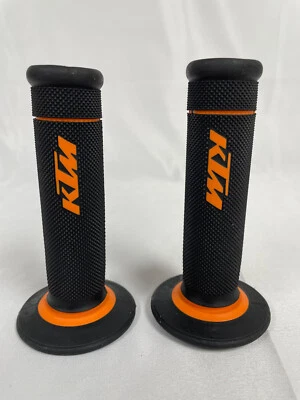 OE KTM Dual Compound Open-End Grips for 2013-2022 125 XC, SX   63002021200 - Image 1 of 4