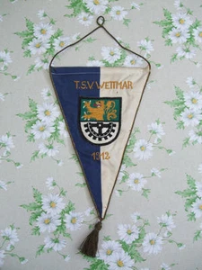 Banderín antiguo de fútbol... TSV Wettmar (Burgwedel/Hannover) de 1912 - Imagen 1 de 1