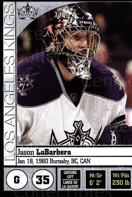 2008-09 Panini Stickers #209 Jason LaBarbera - Image 1 of 1