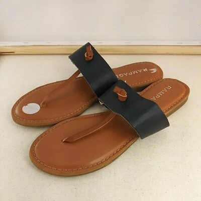 Zapatos para mujer Rampage sandalias chanclas azules talla 8,5 SKU#07796 Foto 1 de 4