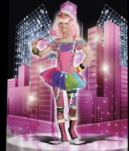 NEW HIP HOP QUEEN HALLOWEEN COSPLAY COSTUME SIZE JUNIOR SMALL 3-5, 4 PC - Picture 1 of 1