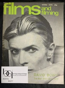 Films and Filming: October, 1975 - UK Magazine / David Bowie - James Dean V Good - Picture 1 of 7