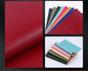 5 pcs Self-adhesive Leather Repair Patch Cuttable For Chair Sofa Leather 10"x12" - Picture 1 of 10
