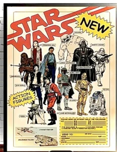 Star Wars - 12/16 Classic Toy Ad Leinwandbild - Bild 1 von 2