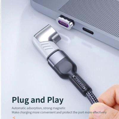 Magnetic 100W Fast Charging USB C Adapter to USB Type C Unviersal Converter New - Image 1 of 4