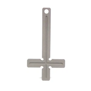 Titanium pry bar EDC Crucifix Cross Catholic Religious necklace pendant ornament - Picture 1 of 1