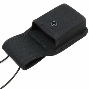 Black Radio Pouch Holder Universal Holster Case For Radios Walkie Talkies - Picture 1 of 9