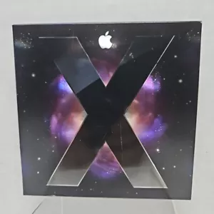 Apple Mac OS X Leopard Version 10.5 Install DVD Software Disk MB427Z/A w booklet - Picture 1 of 4