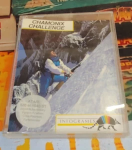 Chamonix Challenge (Infogrames 1990) Atari ST (Box, Manual, Disc) works 16-bit - Picture 1 of 3