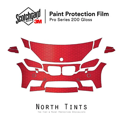 BMW X1 M-Sport 2011-2015 Serie 3M PRO Protección Pintura Precortada Sujetador Transparente Kit PPF Foto 1 de 4