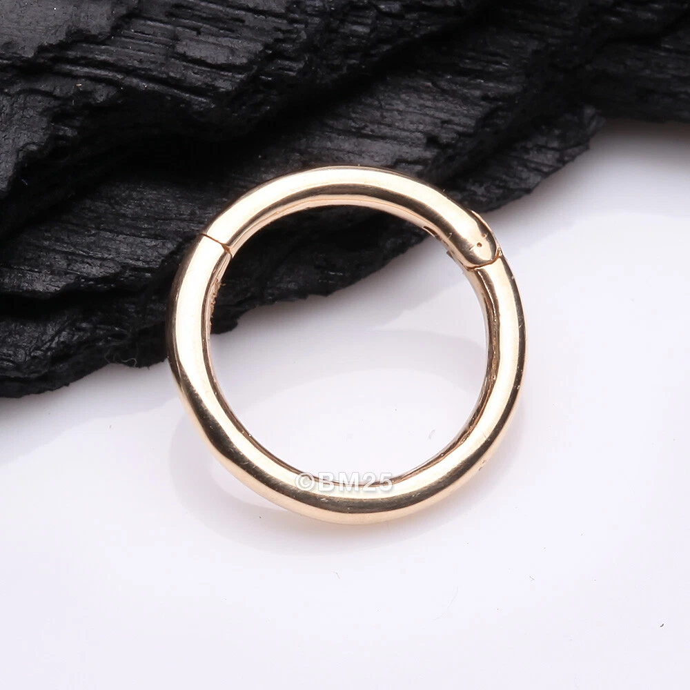 Argolla Lisa En Oro Amarillo 14 Kilates. - Nacional Monte De Piedad