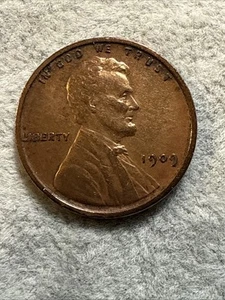 1909 VDB Lincoln Wheat Cent EF Extra Fine Condition Nice Coin See Pics 6897 - Bild 1 von 10