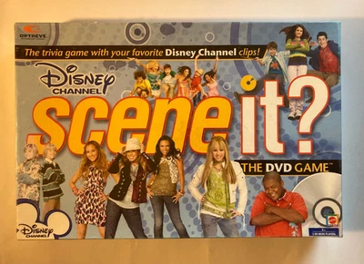 Disney Channel Scene It? The DVD Game 2008 Mattel Trivia Board TV Movies SEALED - Image 1 of 4
