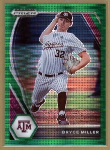 2021 Panini Prizm Green PDP-113 Bryce Miller Rookie - Picture 1 of 2